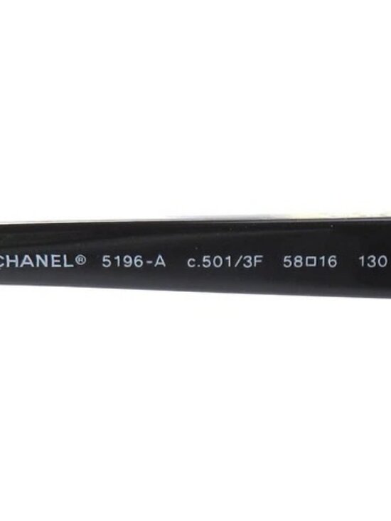 Auth CHANEL Sunglasses Black Plastic/Metal - r11089a main image 9
